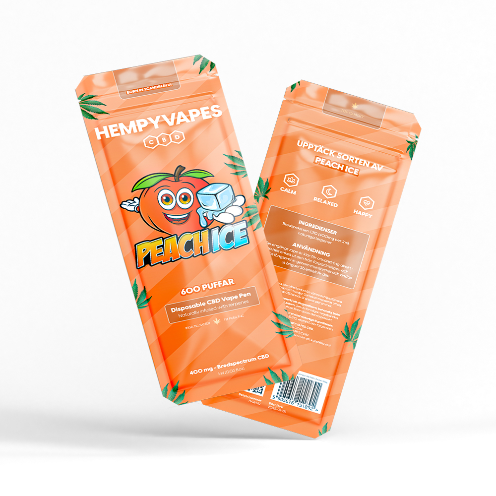 Peace Ice Fram och baksida