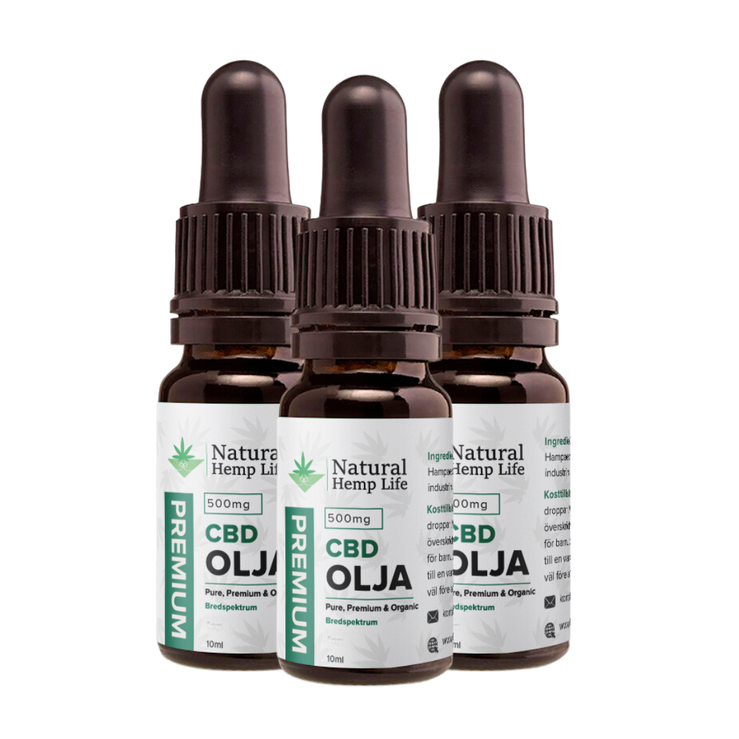 3st CBD Oljor Starterpack