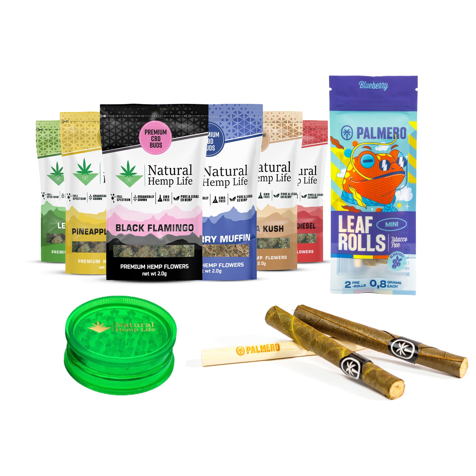 CBD Buds Provpaket Alla Buds